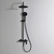 VGX Shower System Set Gold Bathroom Shower Head Set Luxury Shower Faucet Set 3-way Rainfall Shower Mixer Crane Black Grey Chrome