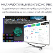 Hot Selling Gaming Desktop Computer 24 27 32 Inch in All-in-one PC Curved Screen All in One Pc I7 I5 I3 AIO for Office Home