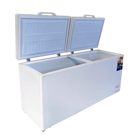 Freezer Large Capacity Top Open Fridge Chest Horizontal Deep with Silding Glass Door