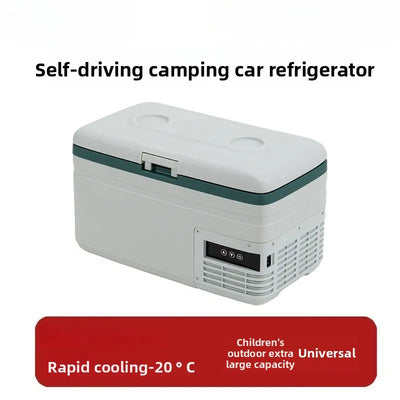 Car And Home Dual-purpose Freezer Compressor Refrigeration For 25 Years, New Camping Self-driving Small Refrigerator