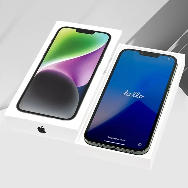Original Apple iPhone 14 Plus 6.7" 5G US Version Dual eSIM 14plus NFC A15 OLED Face ID 6GB RAM 128/256GB ROM Unlocked Cell Phone