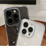 Ultra Thin Clear Acrylic Phone Case For iPhone 17 16 15 14 Plus 13 12 11 Pro Max Phone Back Cover Transparent Shockproof Cover