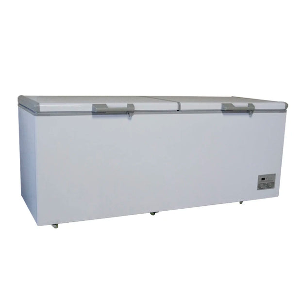 Commercial Top Opening Glass Door Fridge Kitchen Equipment Deep Freezer Refrigerator 2025