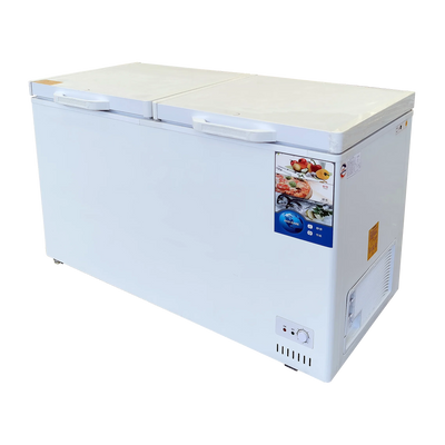 Freezer Large Capacity Top Open Fridge Chest Horizontal Deep with Silding Glass Door