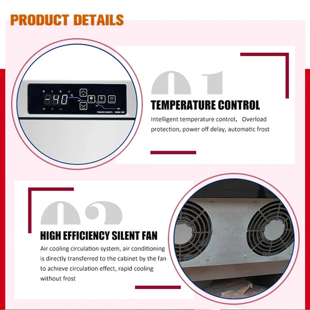 High Quality Quick Freezer Fresh Meat Safe Outdoor Portable Quick Freezer