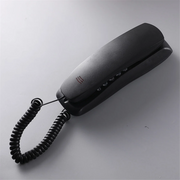 Wall Phone, Wired Phone, Landline Phone, Home Phone, Small Extension, Small Hang-Up Extension, Hotel Home Office Black