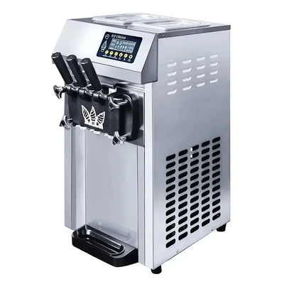 Sihao 1250W Pre-cooling Ice Cream Maker A126 Ice Cream Machine Soft Serve Machine Portable Big Capacity Ice Cream Machine
