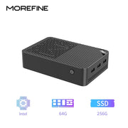 MOREFINE M10S Mini pc N150 (up to 3.6GHz)12GB DDR5 RAM 16TB M.2 SSD Dual 2.5G LAN Business Mini Desktop Computer 4K WiFi6 BT5.2