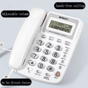 M&G Office Phone Desktop Corded Phone with Display for Home/Hotel/Office,Speakerphone with Music