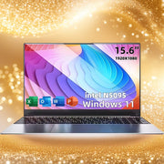 15.6inch intel N5095 gaming laptops portable notebook computer pc 16GB 32GB DDR4 1TB SSD Windows 11 IPS Backlit Keyboard deals
