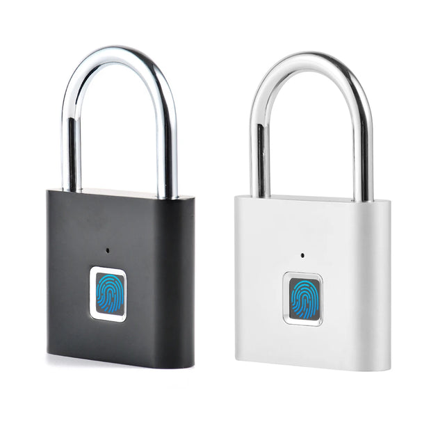 Waterproof Fingerprint Lock Smart Biometric Fingerprint Keyless Door Lock Security Padlock for Luggage Case
