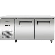Stainless Steel Refrigerator Commercial Refrigerator Under Counter Fridge Food Freezer