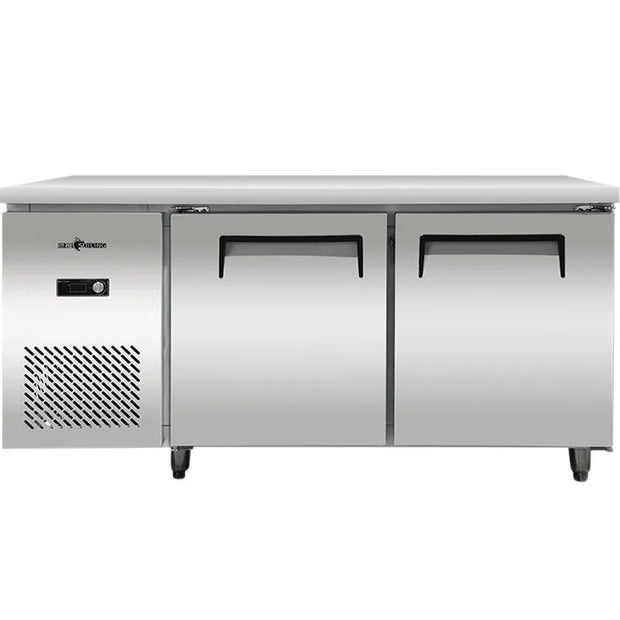 Stainless Steel Refrigerator Commercial Refrigerator Under Counter Fridge Food Freezer