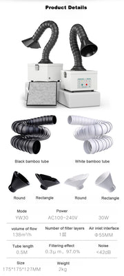 Soldering Smoke Absorber Machine