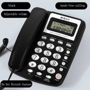M&G Office Phone Desktop Corded Phone with Display for Home/Hotel/Office,Speakerphone with Music