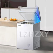 Commercial Large Capacity Ultra-low Temperature Freezer 100L Quick Freezer 200W Direct Cooling Freezer Household