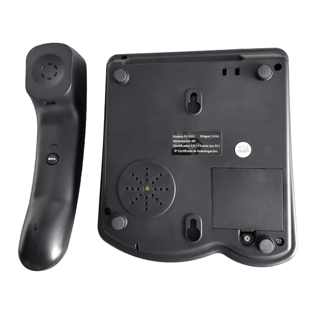 1pc Big Button Landline Phone Desktop Telephone Loud Ringtone Fixed Home Phone for Elderly and Visually Impaired PK3000