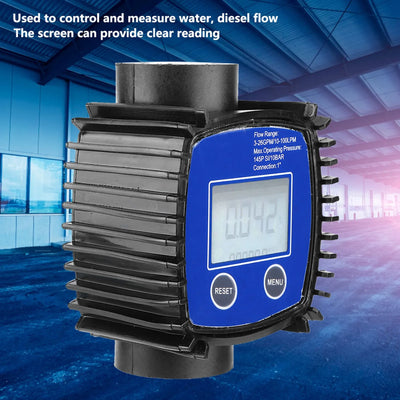 Digital Display  Meter Digital Display High Accuracy Water  Meter Flowmeter 1in Internal Thread  Gauge  Meter