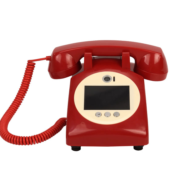 wedding party 32G  audio video guest book phone  Retro style retro phone booth  message recording video audio guest book phon