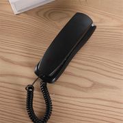 Wall Phone, Wired Phone, Landline Phone, Home Phone, Small Extension, Small Hang-Up Extension, Hotel Home Office Black
