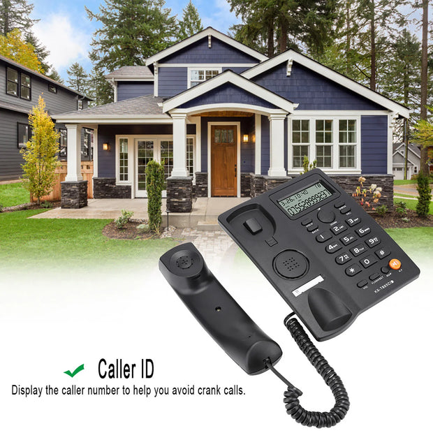 Caller ID Telephone Caller ID Telephone Handsfree Calling Home  Hotel Landline Phone English Landline Phone Home Telephone