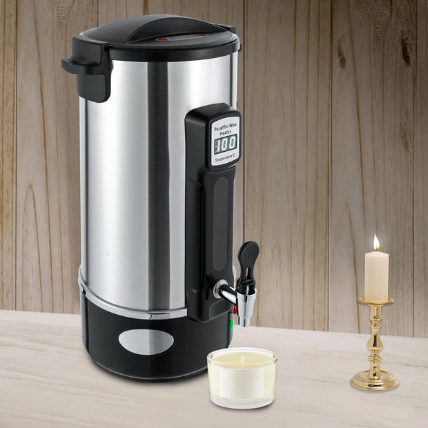 8/10.8/12L 1100W Wax Melter,stainless Steel Wax Warmer Machine,wax Melter For Candle Making W/ Heating Spout