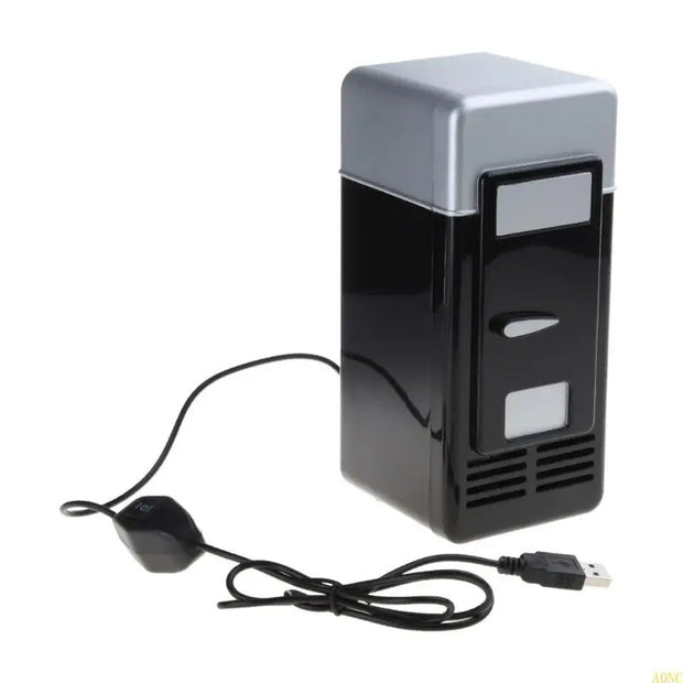 A0NC Mini Car Fridge Cool Heat Cooler And Warmer Box Home Office Car Freezer