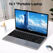 【S8】Laptop Intel N5095 14.1'' IPS Computer Notebook 1920*1080 2*DDR4 32GB M.2 SSD PCIE WIFI5 BT4.2 Portable Business mini pc