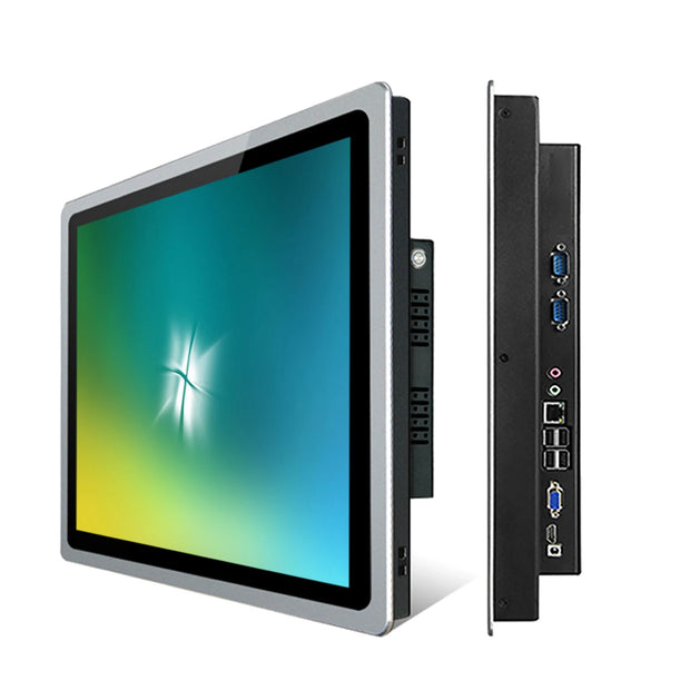 17 19 21.5 Inch industrial computer tablet pc all-in-one pc panel with capacitive touch screen built-in wifi com for win10 pro