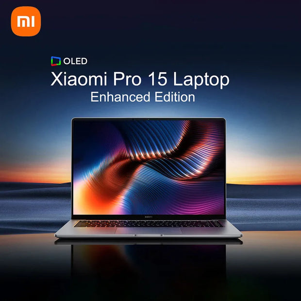 Original Xiaomi Pro 15 Laptop 15.6 Inch 3.5K E4 OLED Screen Notebook i5-11320H 16GB 512GB NVIDIA MX450 Graphics Netbook Computer