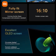 Original Xiaomi Pro 15 Laptop 15.6 Inch 3.5K E4 OLED Screen Notebook i5-11320H 16GB 512GB NVIDIA MX450 Graphics Netbook Computer