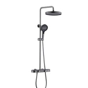VGX Shower System Set Bathroom Shower Faucet Set 3-way Rainfall Shower Set Shower Mixer Crane with Hand Shower Set Grey White