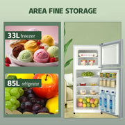 Freezer China Supplier Wholesale Fridge 475*536*1136mm 2 Door Refrigerator Double Door Fridge