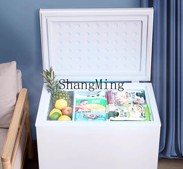 ZYY energy-saving household small fully frozen and refrigerated dual-purpose mini freezer