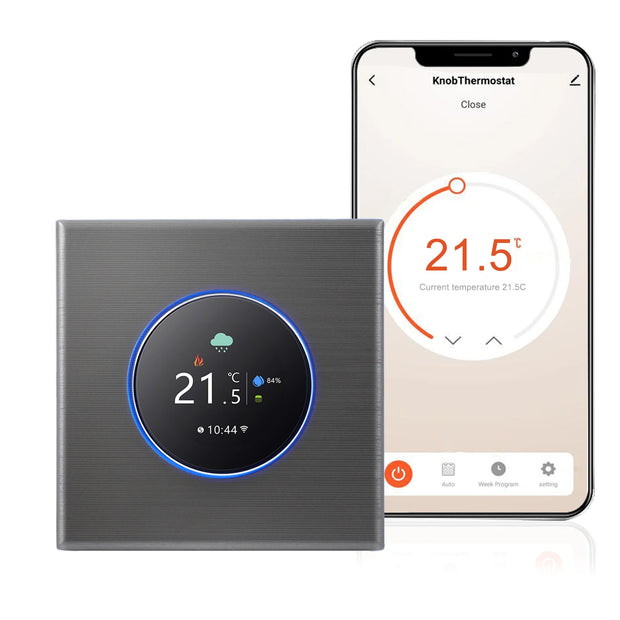 WiFi Smart Thermostat Temperature Controller Weekly Programmable Button Control/ Mobile APP/ Voice Control