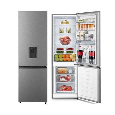Freezer Sam sung bottom with water dispenser stainless steel free standing BCD-321 air cooled two doors refrigerator cheap price