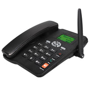 Wireless Cordless Phone Desktop Telephone Support GSM 850/900/1800/1900MHZ Dual SIM Card 2G Fixed Antenna Radio Alarm Clock