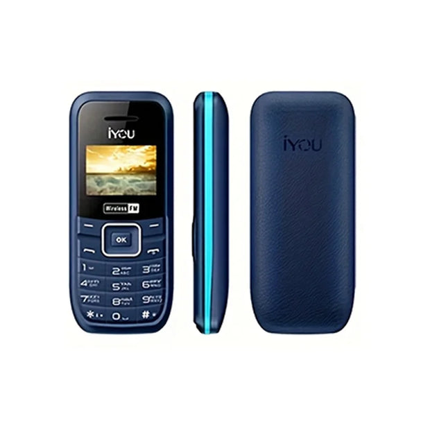 IYOU 3036 feature phone basic phone 1.44 inch wireless FM dual card dual standby 1000mAh battery long standby time simple phone