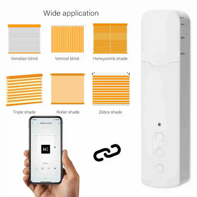 Tuya WiFi TM616EGWT Intelligent Pull Bead Curtain Motor Intelligent Home Household Hotel Electric Curtain Motors Mobilephone APP