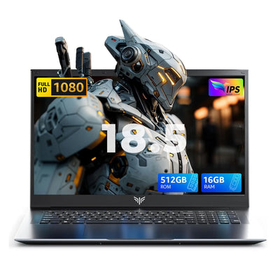 ACEMAGIC 18.5"Laptop Computer Windows 11 PRO 8000 mAh Battery Intel N150 Quad-Core Processor 16GB DDR4 RAM 512GB SSD Wifi5