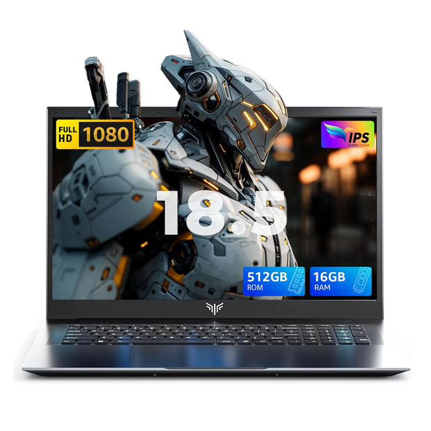 ACEMAGIC 18.5"Laptop Computer Windows 11 PRO 8000 mAh Battery Intel N150 Quad-Core Processor 16GB DDR4 RAM 512GB SSD Wifi5