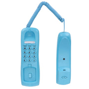 Landline Phone Wall Mountable Telephone Desktop Fixed Wired Phones with Mute Pause Function for Office Home Hotel Phone