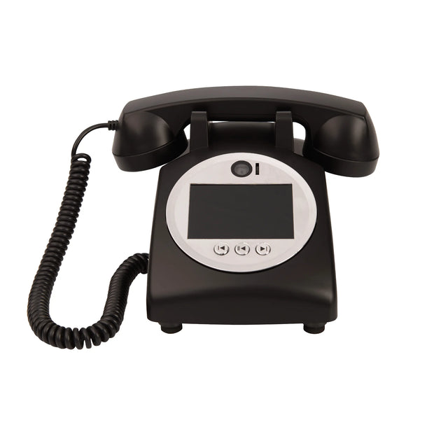wedding party 32G  audio video guest book phone  Retro style retro phone booth  message recording video audio guest book phon