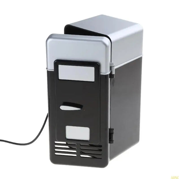 A0NC Mini Car Fridge Cool Heat Cooler And Warmer Box Home Office Car Freezer
