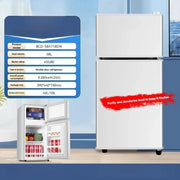 Household Mini Refrigerator for Rental Dormitory First-class Energy-saving Refrigerator Office Refrigerator with Deep Freezer