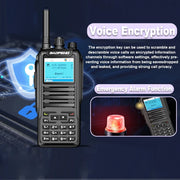 Baofeng DM-1701 DMR Walkie Talkie Open GD77 UHF VHF Digital Mobile Two Way Radio 3000CH Dual Time Slot Tier 1+2 Update Firmware