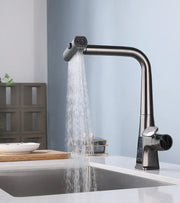 Kitchen Faucet Temperature Faucet Kitchen Pull Out Kitchen Sink Faucet Digital Display Function Rotatable Kitchen Taps