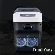 28L Car Mini Refrigerator For Outdoor Camping Car Electrical Appliances Cooler Heater Cooling & Warming 12/24V Car Refrigerators