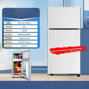 Household Mini Refrigerator for Rental Dormitory First-class Energy-saving Refrigerator Office Refrigerator with Deep Freezer