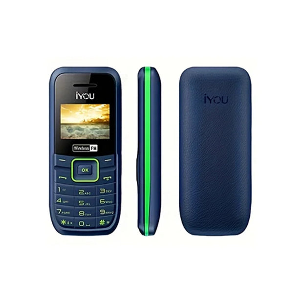 IYOU 3036 feature phone basic phone 1.44 inch wireless FM dual card dual standby 1000mAh battery long standby time simple phone